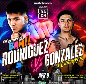 Bam Rodriguez vs Gonzalez 8 Aprile 2023