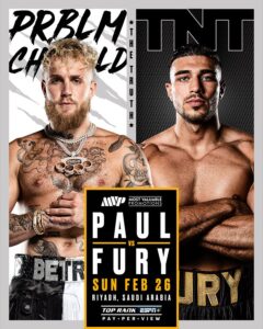 Jake Paul vs Tommy Fury