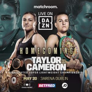 Katie Taylor vs Cameron 20 Maggio 2023