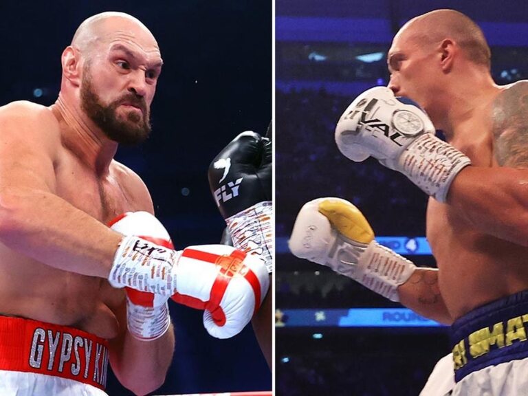 Salta il match Tyson Fury vs Oleksandr Usyk del 29 Aprile