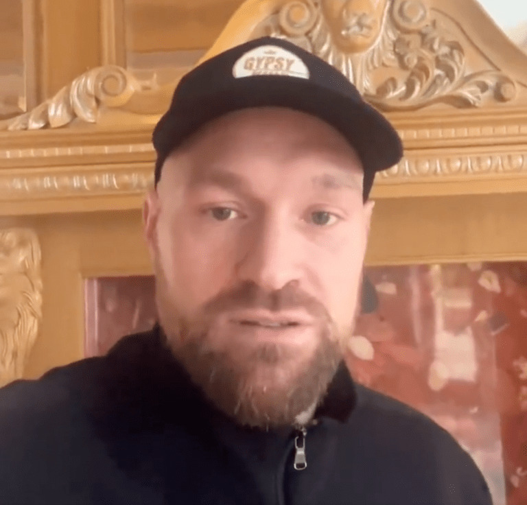 Video messaggio tramite Instagram di Tyson Fury a Usyk