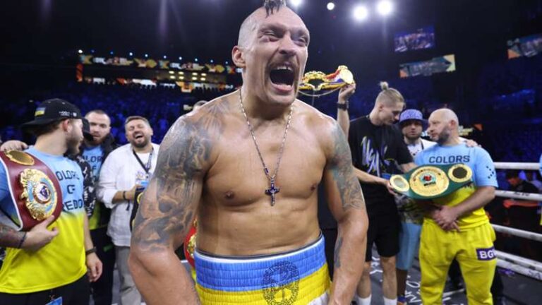 Usyk parla del match con Tyson Fury