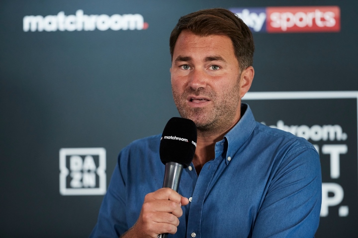 eddie Hearn parla del torneo in Arabia Saudita dei pesi massimi