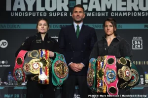 Chantelle Cameron vs Katie Taylor dove vederlo rematch