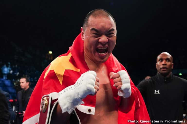 Zhilei Zhang pensa di vincere per KO con Joseph Parker