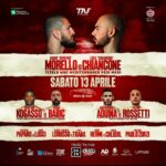 Boxe Allianz Cloud 13 Aprile a Milano: Morello vs Chiancone