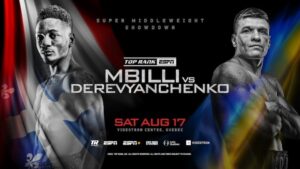 Christian Mbilli vs Derevyanchenko 17 Agosto