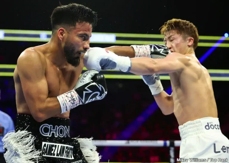 Inoue batte Caredenas per TKO al round n°8