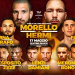 Taf 9-17 Maggio a Milano. Main event Dario Morello vs Yassin Hermi