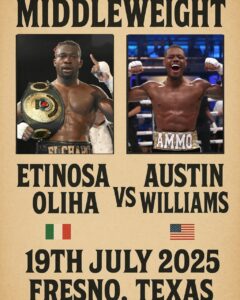 Etinosa Oliha vs Austin Williams