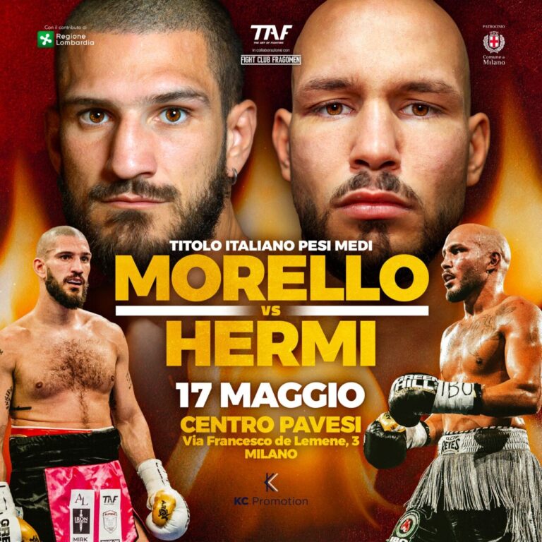 Dario Morello batte Hermi ai punti-Taf 9