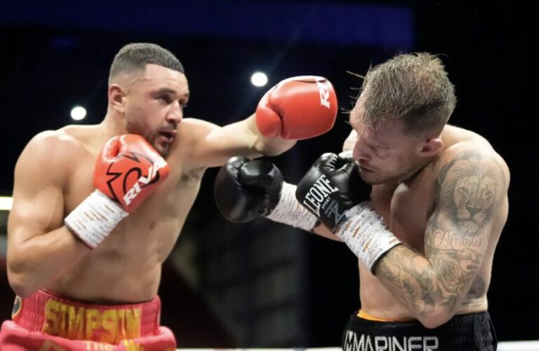 Ivan Zucco sconfitto da Callum Simpson