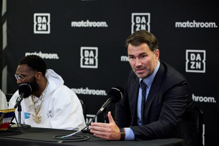 Jaron Ennis ed Eddie Hearn