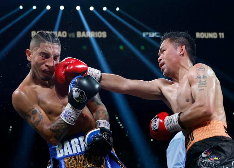 Pacquiao pareggia con Mario Barrios a 46 anni