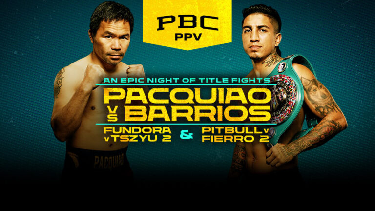 Manny Pacuiao vs Mario Barrios 19 Luglio su Amazon Prime: orario e card