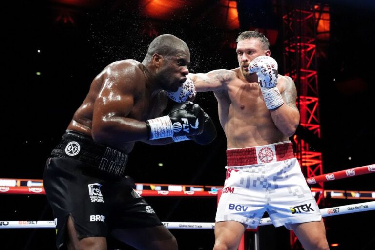 Usyk torna indiscusso: battuto Dubois per KO