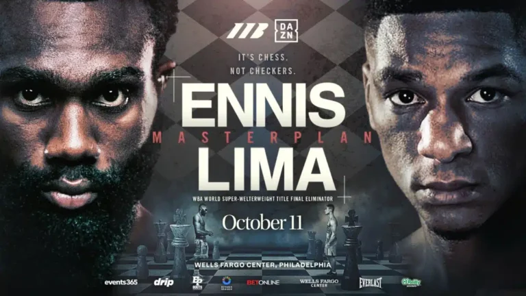 Jaron Ennis vs Lima 11 Ottobre 2025