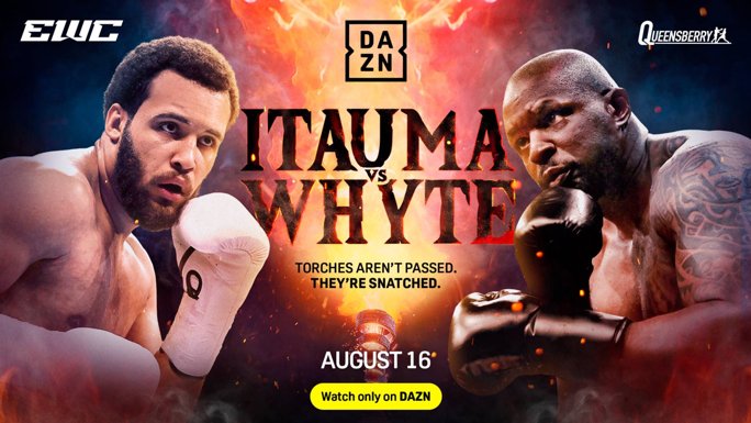 Itauma vs Whyte dove vederlo in Italia