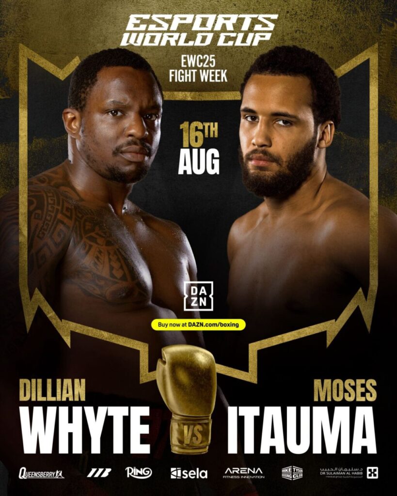 Moses Itauma sfida Dillian Whyte