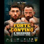 Mauro Forte vs Salvatore Contino 6 Dicembre a Roma