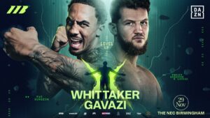 Ben Whittaker vs Gavazi 29 Novembre