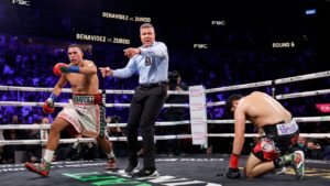 Benavidez vince per TKo su Zurdo