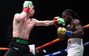 McKenna batte Etinosa Oliha ed è campione IBF dei pesi medi